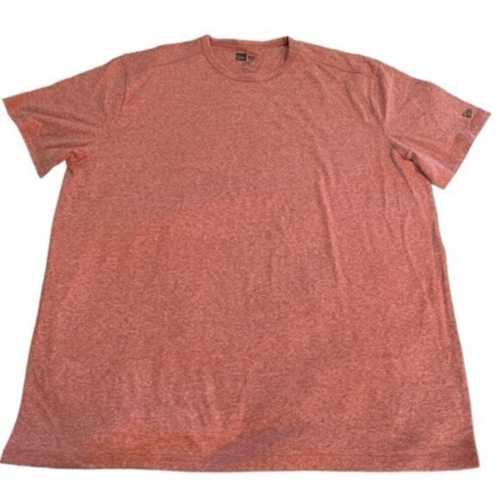 Men's New Era NE Red Heathered Basic Solid T-Shirt Size 2XL #0456